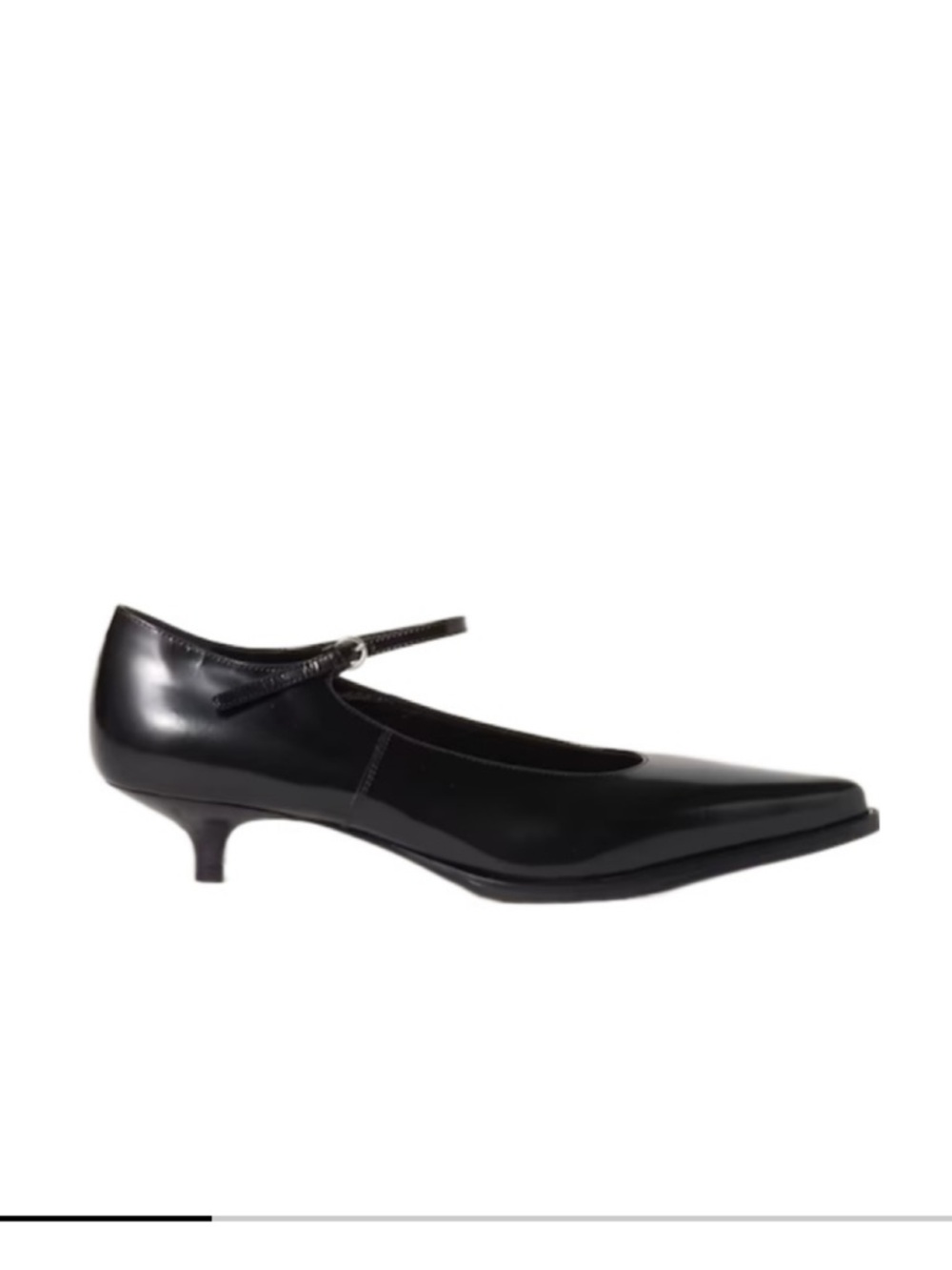 Miu Miu Black Patent Leather Mary Jane Kitten Heel